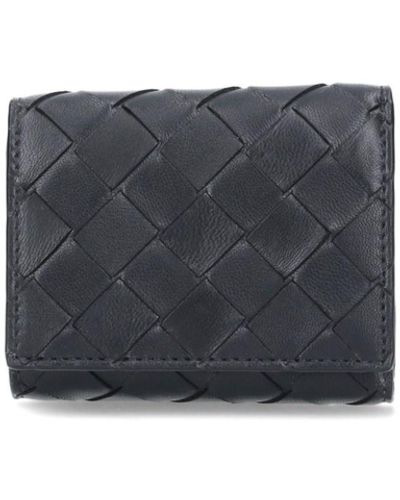 Bottega Veneta 'tri-fold' Small Wallet - Black