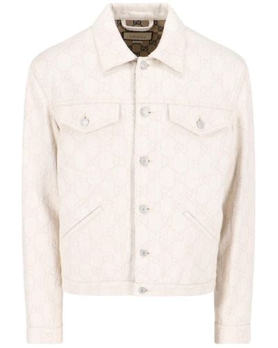Gucci 'Gg' Jacket - White