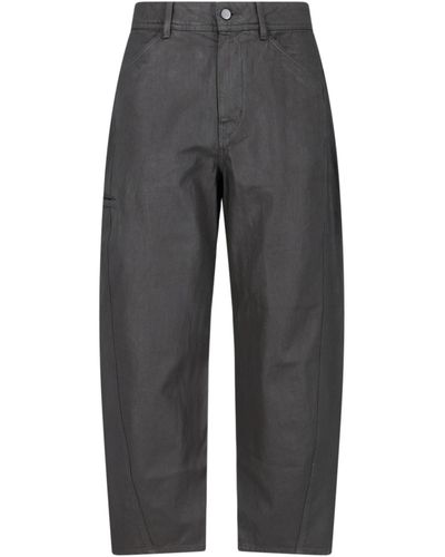 Lemaire Pantaloni Workwear - Grigio