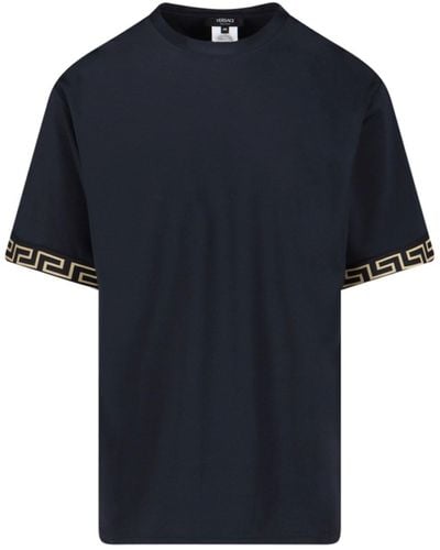 Versace T-Shirt Sportiva "Greca" - Blu