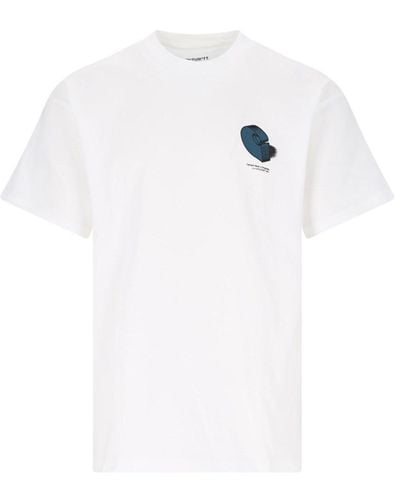Carhartt T-Shirt "S/S Diagram C" - Bianco