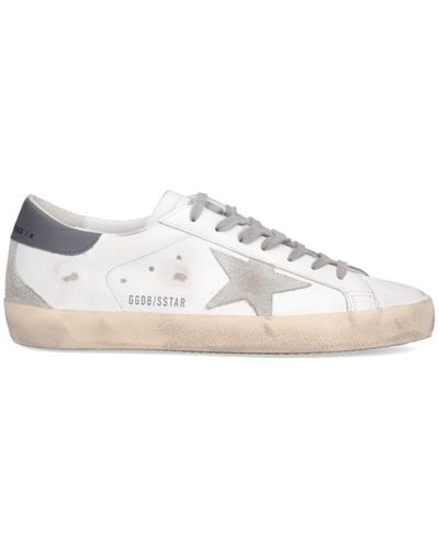 Golden Goose "super-star" Trainers - White