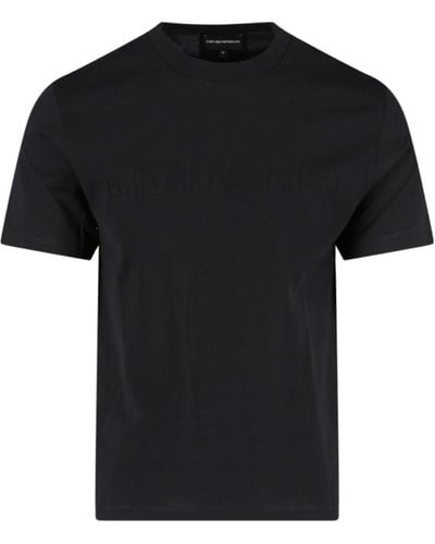 Emporio Armani T-Shirt Logo - Nero