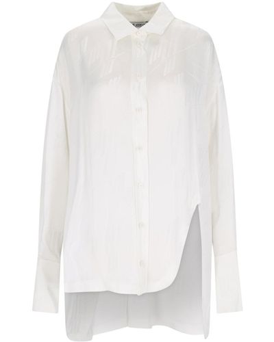 The Attico 'diana' Shirt - White