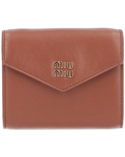 Miu Miu Wallet With Shoulder Strap - White