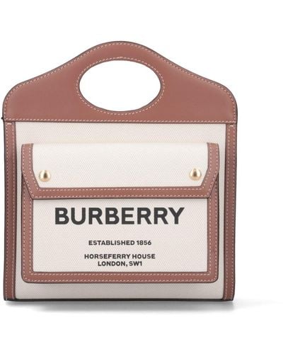 Burberry Mini 'pocket' Bag - Pink