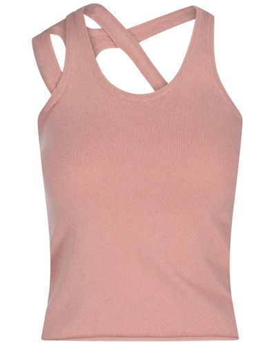 Extreme Cashmere Top "N°222 Raver" - Rosa