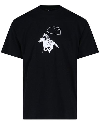Carhartt 's/s Lasso' T-shirt - Black