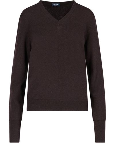 Drumohr V-neck Sweater - Black