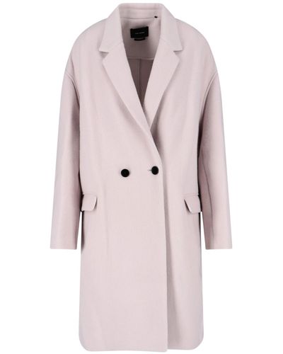 Isabel Marant 'efegozi' Coat - Pink