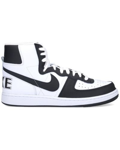 Comme des Garçons X Nike 'terminator High' Sneakers - White