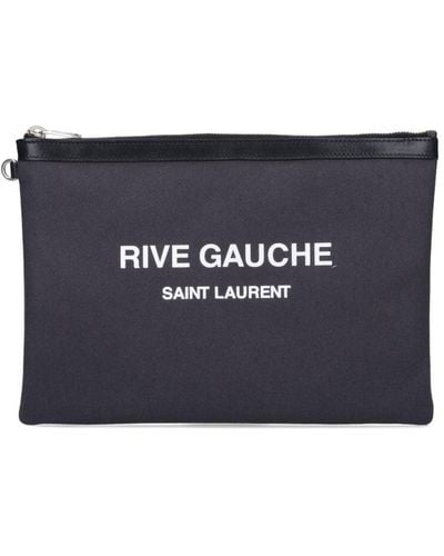 Saint Laurent Pouch "Rive Gauche" - Blu