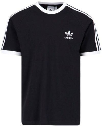 adidas 'adicolor Classics 3-stripes' T-shirt - Black