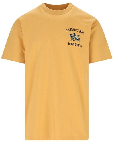 Carhartt T-Shirt "S/S Smart Sports" - Giallo