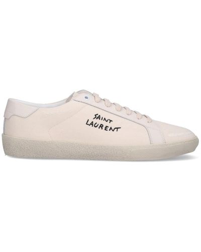 Saint Laurent Sneakers "Court Classic Sl/06" - Bianco