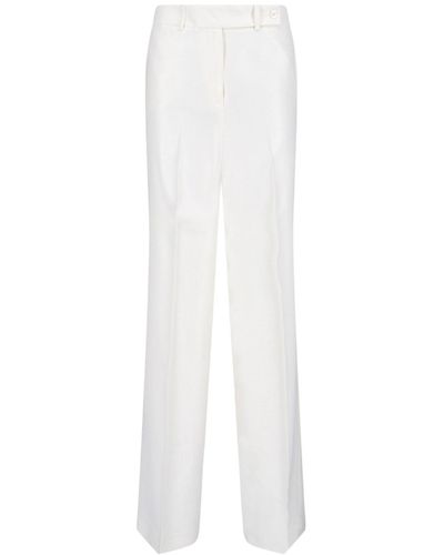 Kiton Straight Pants - White