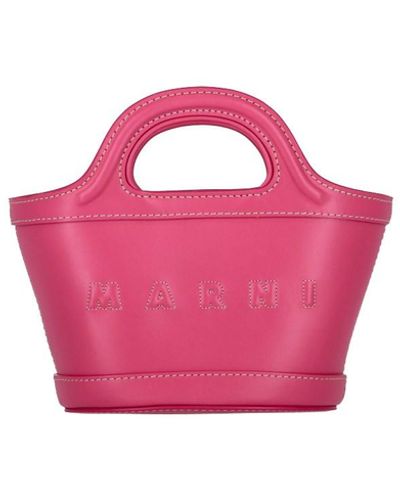 Marni "tropicalia" Mini Bag - Pink