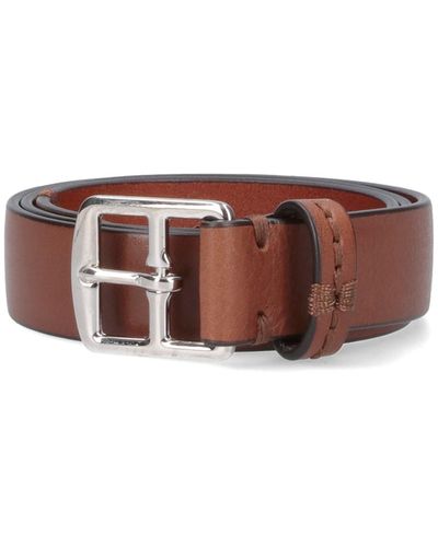 J&m Davidson 'harness' Belt - Brown