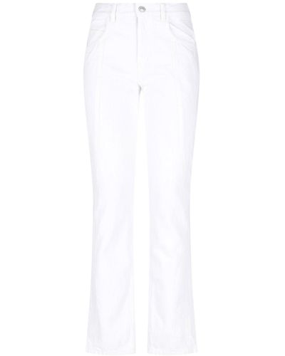 Isabel Marant Jeans Slim Fit - Bianco