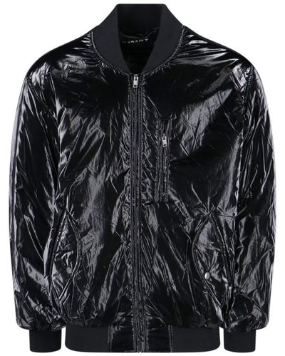 Glitter Monogram Bomber Jacket - Luxury Black