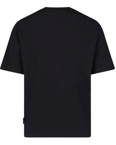 Moose Knuckles T-Shirt Logo - Nero