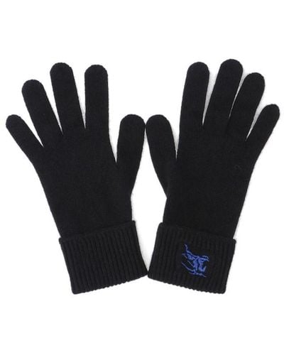 Burberry Logo Gloves - Black