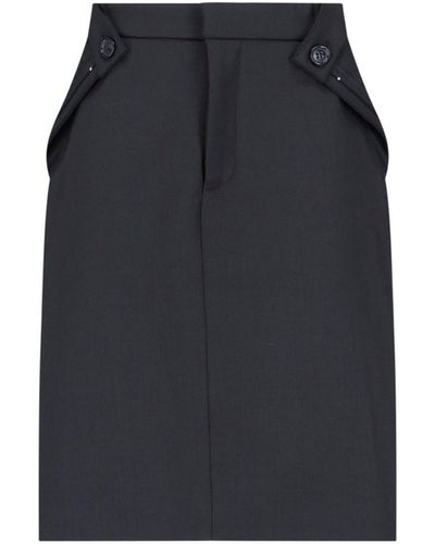 Coperni Cut-out Detail Skirt - Black