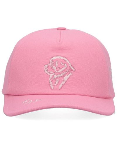 Fay X Pietro Terzini Logo Baseball Cap - Pink