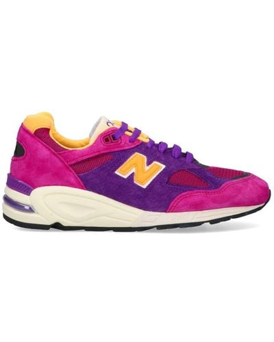 New Balance X Teddy Santis '990v2' Sneakers - Pink