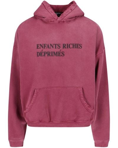 Enfants Riches Deprimes Logo Hoodie - Pink