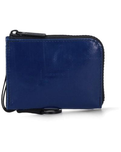 Freitag Medium Zipper Wallet "parker" - Blue