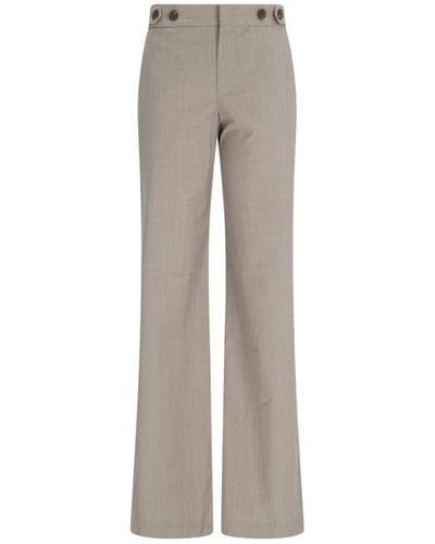 Eudon Choi Straight Trousers - Grey