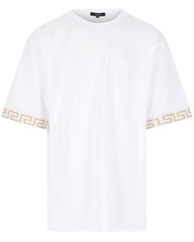 Versace T-shirt greca gym - Bianco