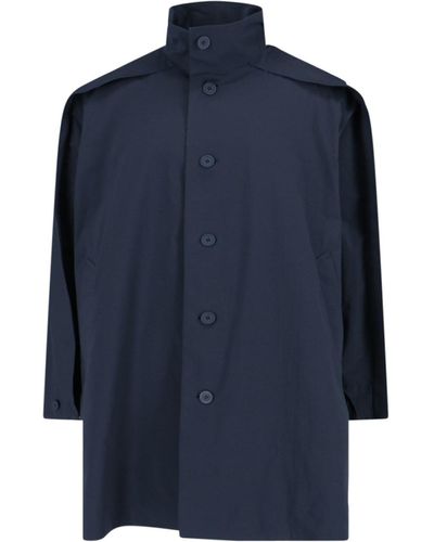 HOMME PLISSÉ Cappotto "Wing" - Blu