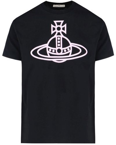 Vivienne Westwood T-Shirt Classica "Sécurité" - Nero