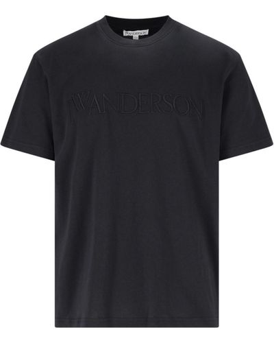 JW Anderson T-Shirt Logo - Nero