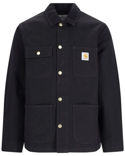 Carhartt Gold Button Jacket - Black