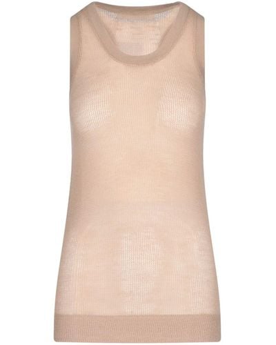 Extreme Cashmere Vincent Sleeveless Top - Natural