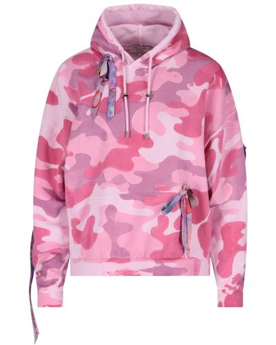 Collina Strada Camouflage Sweatshirt - Pink
