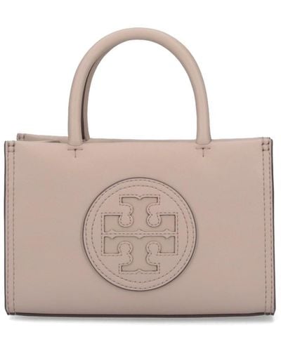 Tory Burch 'ella' Mini Shopping Bag - Pink
