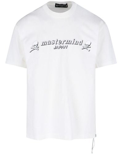 Mastermind Japan T-Shirt Logo - Bianco
