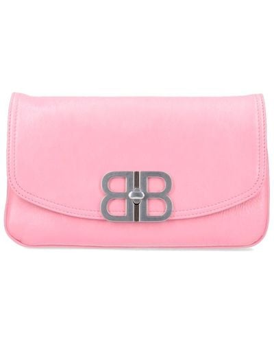 Balenciaga Small Shoulder Bag "flap Bb" - Pink