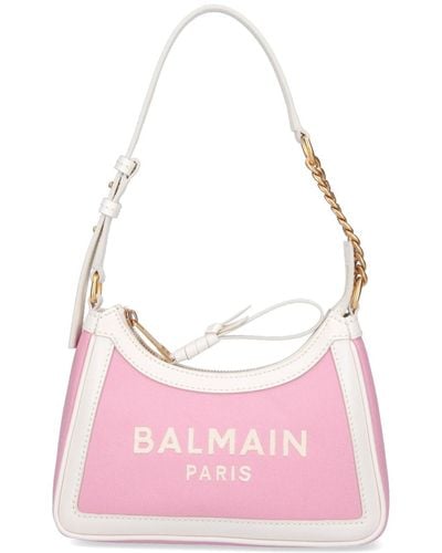 Balmain 'b Army' Shoulder Bag - Pink