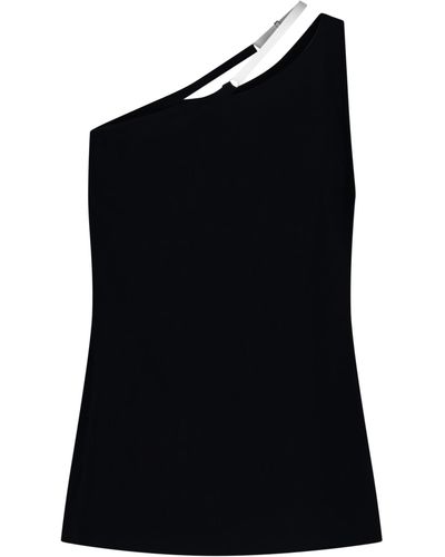 Givenchy One Shoulder Top - Black