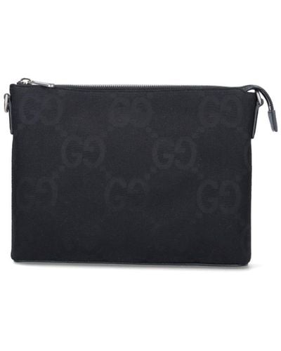 Gucci 'jumbo Gg' Mini Bag - Black
