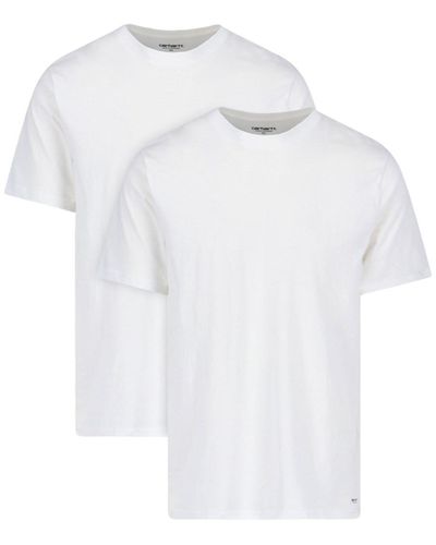 Carhartt Set T-Shirt "2-Pack" - Bianco