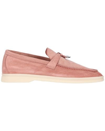 Loro Piana Summer Charms Loafers - Pink