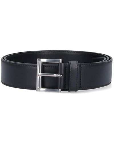 Prada Leather Belt - Black