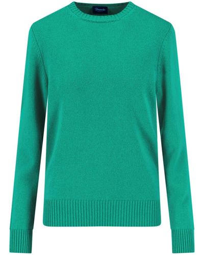 Drumohr Crewneck Sweater - Green