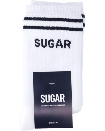 Sugar Logo Socks - Blue